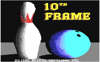 10th Frame Title Screen